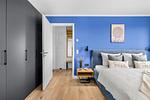 Schlafzimmer - Ferienwohnung TheViewB12 Zuhause bei Emi Dagebüll - Top-Hundeurlaub