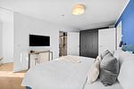 Schlafzimmer - Ferienwohnung TheViewB12 Zuhause bei Emi Dagebüll - Top-Hundeurlaub