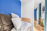 Schlafzimmer - Ferienwohnung TheViewB12 Zuhause bei Emi Dagebüll - Top-Hundeurlaub