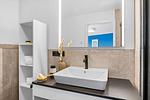 Badezimmer - Ferienwohnung TheViewB12 Zuhause bei Emi Dagebüll - Top-Hundeurlaub