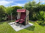 Strandkorb neben der Terrasse - Maya - Top-Hundeurlaub