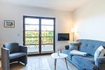 Helles Wohnzimmer mit Terrassenzugang - Henriette - Top-Hundeurlaub