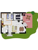 Grundriss - Haus 17 - Top-Hundeurlaub