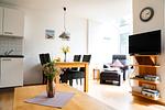 Wohnzimmer - Dünenstraße 18  Haus Ostseedüne 2 - Top-Hundeurlaub