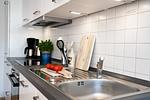 Küche / Küchenzeile - Dünenstraße 18  Haus Ostseedüne 2 - Top-Hundeurlaub
