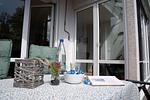 Terrasse - Dünenstraße 18  Haus Ostseedüne 2 - Top-Hundeurlaub