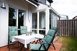 Terrasse - Dünenstraße 18  Haus Ostseedüne 2 - Top-Hundeurlaub