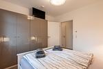 Schlafzimmer 1 mit Queensize Bett - Ferienwohnung Meeresbrise - Top-Hundeurlaub