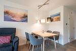 Wohn-/ Essbereich - Ferienwohnung Meeresbrise - Top-Hundeurlaub