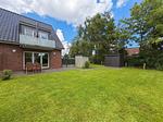 Garten mit Fahrradabstellraum - Ferienwohnung Meeresbrise - Top-Hundeurlaub