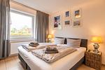 Schlafzimmer 1 - Ferienwohnung Kleiner Pirat - Top-Hundeurlaub