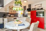 Essbereich/ Küche - Ferienwohnung Traumfänger - Top-Hundeurlaub