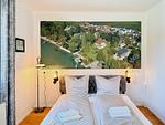 Schlafzimmer 2 - Doppelbett - Ferienwohnung Gärtnerhäusle - Top-Hundeurlaub