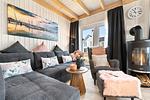 Wohnzimmer - Ferienhaus Haus am Fjord Olpenitz - Top-Hundeurlaub