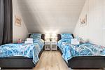 Schlafzimmer - Ferienhaus Haus am Fjord Olpenitz - Top-Hundeurlaub