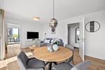 Wohnzimmer - Ferienwohnung TheViewB05 Küstentraum Dagebüll - Top-Hundeurlaub