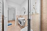 Badezimmer - Ferienwohnung TheViewB05 Küstentraum Dagebüll - Top-Hundeurlaub