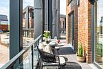 Balkon - Ferienwohnung TheViewB05 Küstentraum Dagebüll - Top-Hundeurlaub