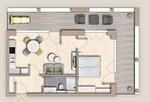 Grundriss - Ferienwohnung TheViewB05 Küstentraum Dagebüll - Top-Hundeurlaub