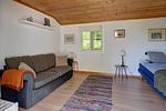 Wohnbereich im Ferienhaus Peaceful Getaway – Ferienhaus für Urlaub in der Natur - Peaceful Getaway - Top-Hundeurlaub