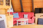 Wohnzimmer - Nurdachhaus (Typ 8) NDT 024 - Top-Hundeurlaub