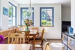 Wohnzimmer - Strandmuschel - Top-Hundeurlaub