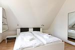 Schlafzimmer - Strandmuschel - Top-Hundeurlaub