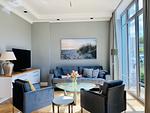 Wohnzimmer - Ferienwohnung Luxus Sonnensuite in der Strandvilla Charlotte Binz - Top-Hundeurlaub