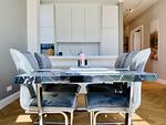 Küche / Küchenzeile - Ferienwohnung Luxus Sonnensuite in der Strandvilla Charlotte Binz - Top-Hundeurlaub
