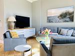 Wohnzimmer - Ferienwohnung Luxus Sonnensuite in der Strandvilla Charlotte Binz - Top-Hundeurlaub