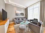Wohnzimmer - Ferienwohnung Luxus Sonnensuite in der Strandvilla Charlotte Binz - Top-Hundeurlaub