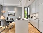 Küche / Küchenzeile - Ferienwohnung Luxus Sonnensuite in der Strandvilla Charlotte Binz - Top-Hundeurlaub