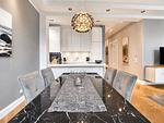 Küche / Küchenzeile - Ferienwohnung Luxus Sonnensuite in der Strandvilla Charlotte Binz - Top-Hundeurlaub