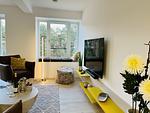 Wohnzimmer - Ferienwohnung Ruhepol im Haus Zudar Prora - Top-Hundeurlaub