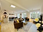 Wohnzimmer - Ferienwohnung Ruhepol im Haus Zudar Prora - Top-Hundeurlaub