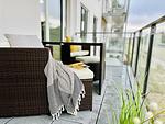 Balkon - Ferienwohnung Ruhepol im Haus Zudar Prora - Top-Hundeurlaub