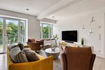 Wohnzimmer - Ferienwohnung Ruhepol im Haus Zudar Prora - Top-Hundeurlaub