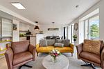 Wohnzimmer - Ferienwohnung Ruhepol im Haus Zudar Prora - Top-Hundeurlaub