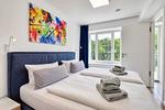 Schlafzimmer - Ferienwohnung Ruhepol im Haus Zudar Prora - Top-Hundeurlaub