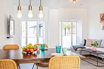 Wohnzimmer - Ferienwohnung Sonnenschein Haus Hiddensee Prora - Top-Hundeurlaub