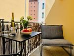 Balkon - HafenCity Loft / Stralsund - Top-Hundeurlaub