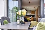 Terrasse - Ferienwohnung Strandperle 1 in der Villa Martha Binz - Top-Hundeurlaub