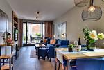 Wohnzimmer - Ferienwohnung Strandperle 1 in der Villa Martha Binz - Top-Hundeurlaub