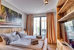 Schlafzimmer - Ferienwohnung Strandperle 1 in der Villa Martha Binz - Top-Hundeurlaub