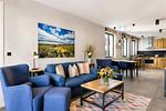 Wohnzimmer - Ferienwohnung Strandperle 1 in der Villa Martha Binz - Top-Hundeurlaub