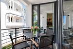 Balkon - Ferienwohnung Reetkoje 2 in der Villa Martha Binz - Top-Hundeurlaub