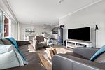 Wohnzimmer - Apartment Hafenkino - Top-Hundeurlaub