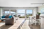 Wohnzimmer - Apartment Hafenkino - Top-Hundeurlaub