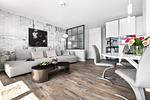 Wohnzimmer - Apartment Leuchtfeuer - Top-Hundeurlaub