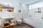 Badezimmer - Hafenblick - Top-Hundeurlaub
